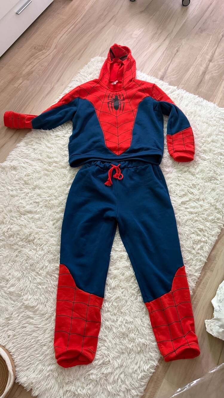 Marvel Costume Spider-Man adult size L for Halloween 2 pcs - Picture 3 of 4